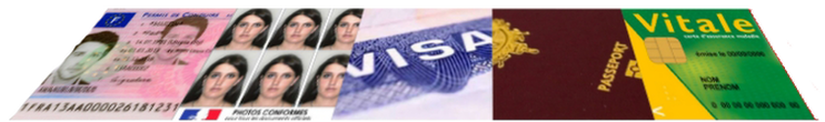 carte identité cv visa américain visa inde passeport carte vitale permis de conduire la seyne ( VAR )